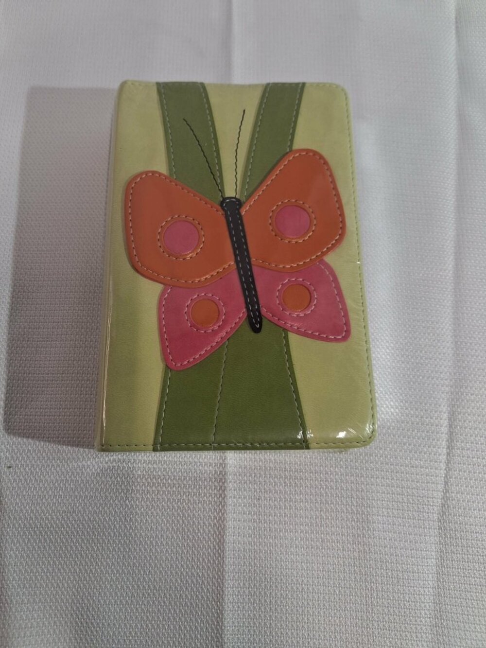 NIV Teen Study Bible By Zondervan Sage Green with Butterfly
